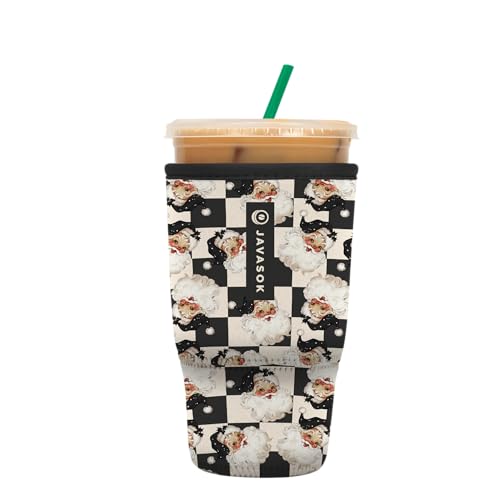 JavaSok Iced Coffee & Cold Soda Insulated Neoprene Cup Sleeve