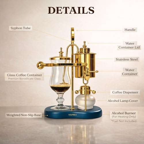 Belgian Balance Syphon Vacuum Coffee Maker