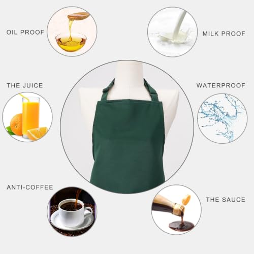 Kitchen Bib Chef Apron for Women Men