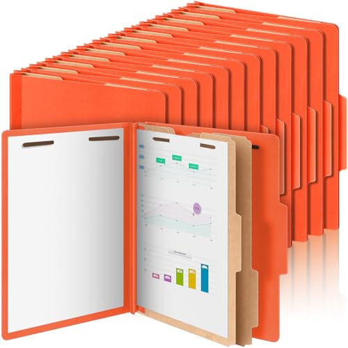 48 Pcs Classification Folders Letter Size