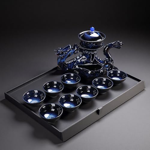 Chinese Gongfu Tea Set Ceramic Teapot with Infuser