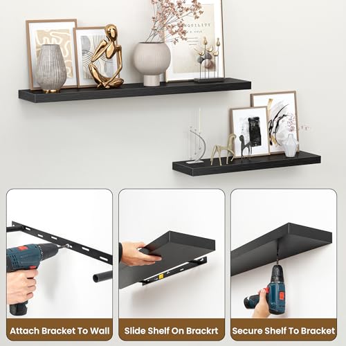 Floating Shelves for Wall 40 Inch (2 Count)