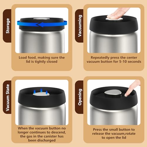 Vacuum Coffee Canister (32 Ounce)