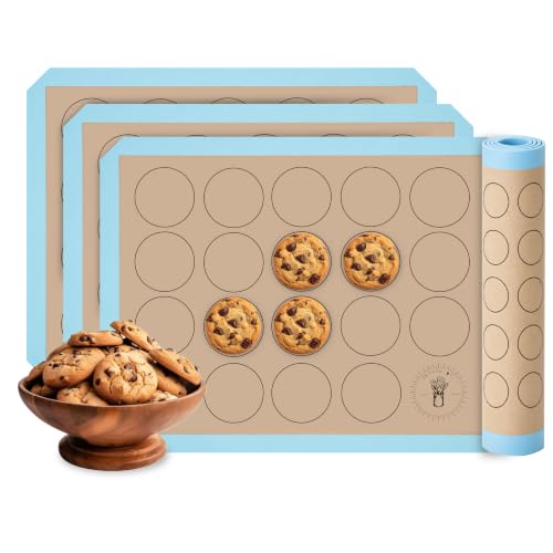 Macaron Baking Mat Silicone Non Stick (3 Count)