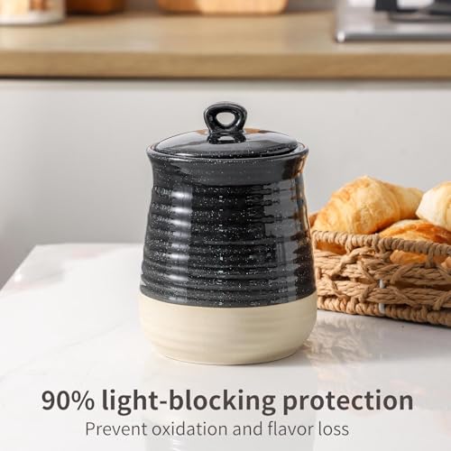 Ceramic Food Storage Jars (3 Count)