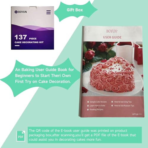 138 Cake Decorating Kit (137 Count)