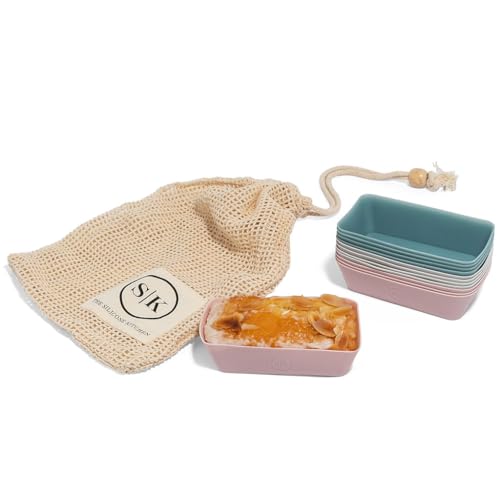 Silicone Individual Mini Loaf Pans (12 Count)