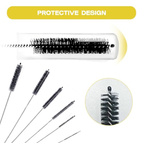 Straw Cleaner Brush Set 6 Piece (6 Count)