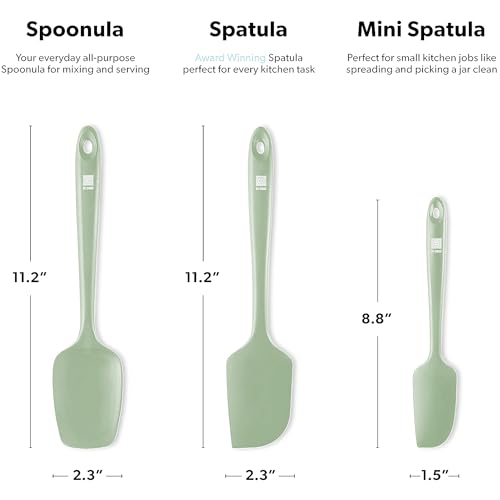 DI ORO Silicone Spatula Set (3 Count)