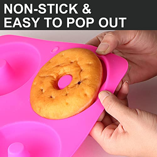 Full Size Donut Baking Pans 3 Pack (3 Count)