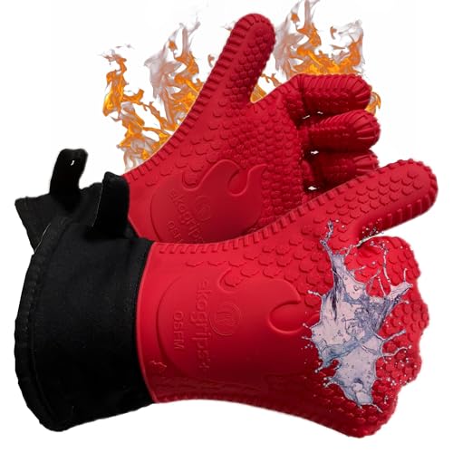 Ekogrips+ Premium Silicone Oven Mitts (2 Count)