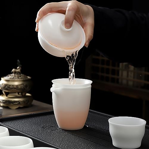 Tea Set Tea Set Tea Set Authentic Iced Jade Porcelain Tea Set