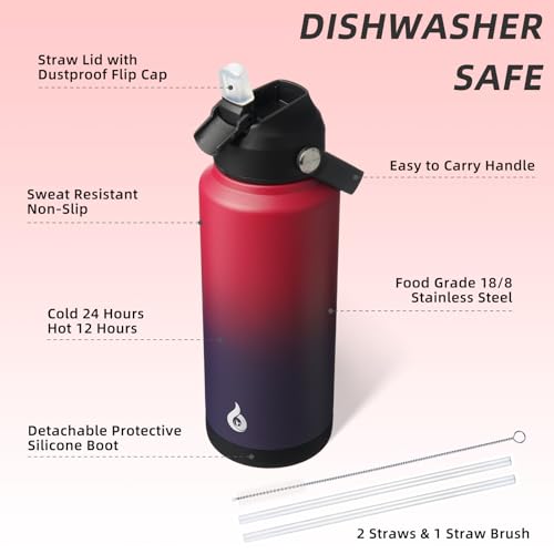 32oz Insulated Water Bottle