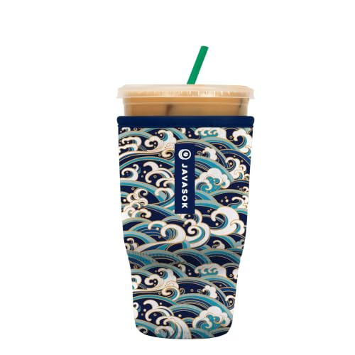 JavaSok Iced Coffee & Cold Soda Insulated Neoprene Cup Sleeve