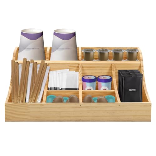 Coffee Bar Organizer for Countertop