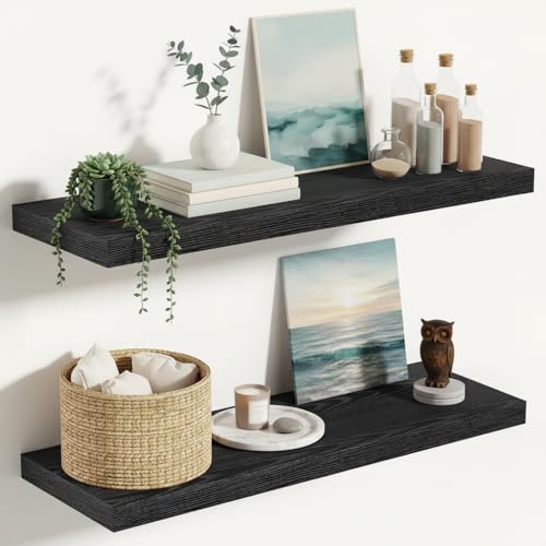 10" Deep Floating Shelves (2 Count)