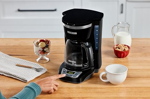 12 Cup Drip Coffee Maker with Vortex Brewing
