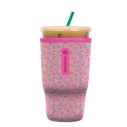 JavaSok Iced Coffee & Cold Soda Insulated Neoprene Cup Sleeve