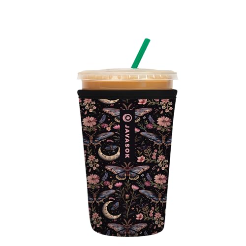 JavaSok Iced Coffee & Cold Soda Insulated Neoprene Cup Sleeve