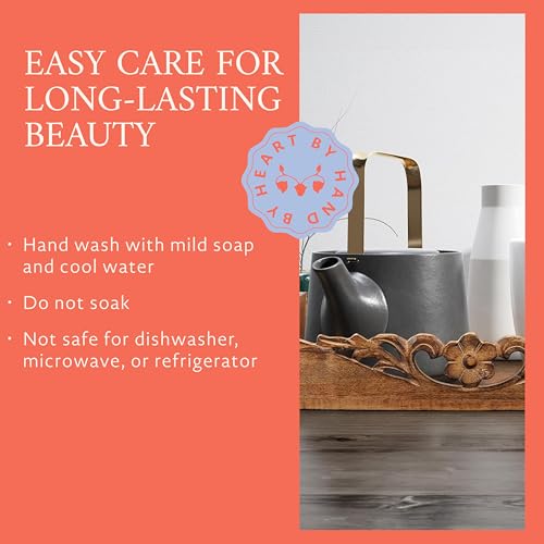 Orchid Mango Wood Serving Tray