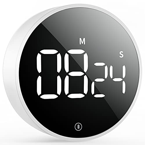 Digital Magnetic Kitchen Timer & Stopwatch with LED Display