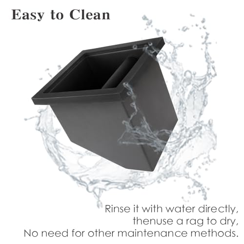 Stainless Steel Espresso Coffee Ground Knock Box Chute