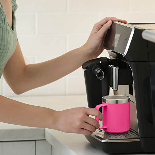 12oz Insulated Travel Coffee Mug with Handle