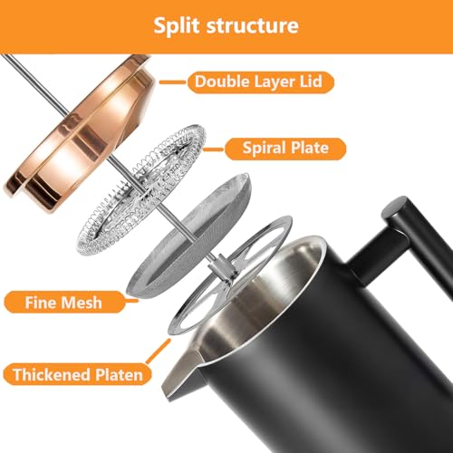 Small French Press Coffee Maker 350ml