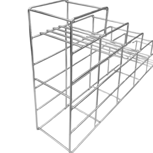 5 Slot Stainless Steel Syrup Bottle Rack Coffee Bar Organizer