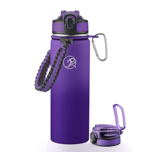 24oz Insulated Stainless Steel Travel Water Bottle