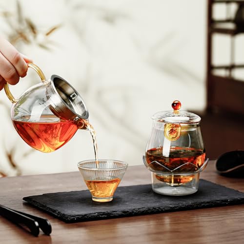 Glass Teapot Set