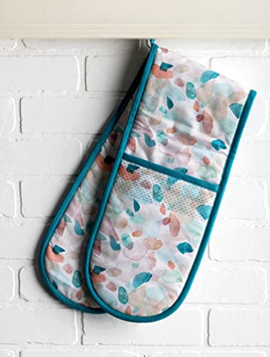 Double Oven Mitts 100% Cotton Double Oven Glove