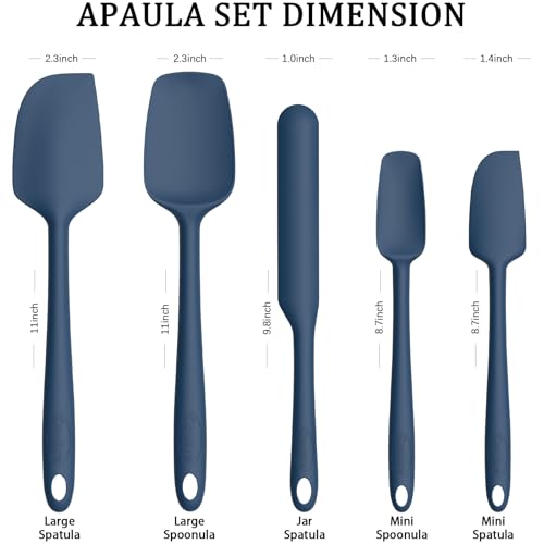Silicone Spatula Set of 5