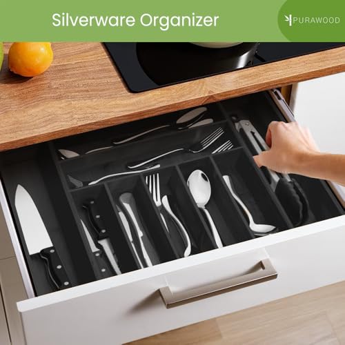 Bamboo Drawer Organizer