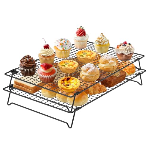 16.85" × 11" Stackable Cupcakes Cooling Racks