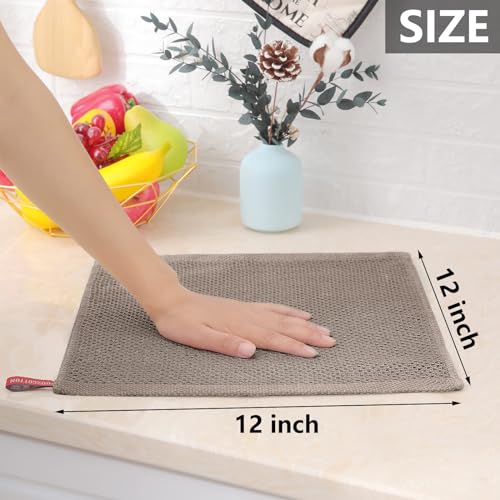 100% Cotton Waffle Weave Kitchen Dish Cloths 24 (24 Count)