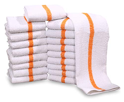 New Cotton Blend White Restaurant Bar Mops Kitchen Towels (36 Count)
