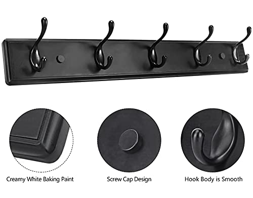 Heavy Duty Wooden Coat Rack