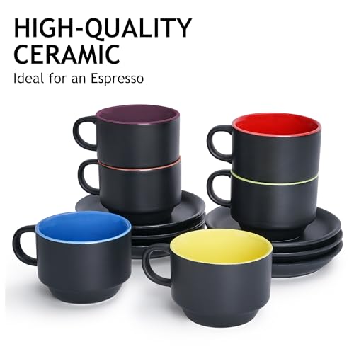 6 Espresso Cups