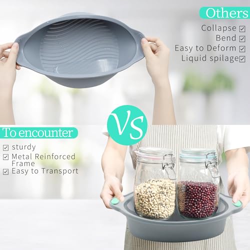 9 Inch Silicone Round Cake Pans (2 Count)