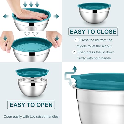 Stainless Steel Mixing Bowls (7 Count)