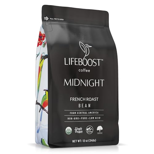 Midnight French Roast Coffee Beans (12 Ounce)