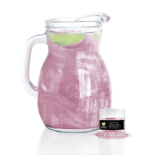 Light Pink BREW GLITTER Edible Glitter For Drinks