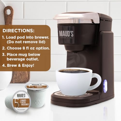 Sweet Hazelnut Flavored Coffee Pods (100 Count)