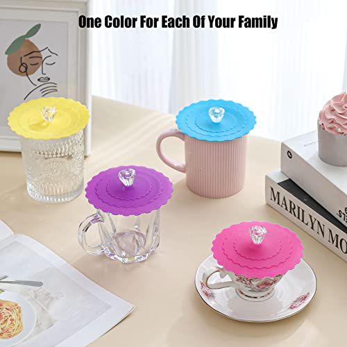 Silicone Cup Covers (4 Count)