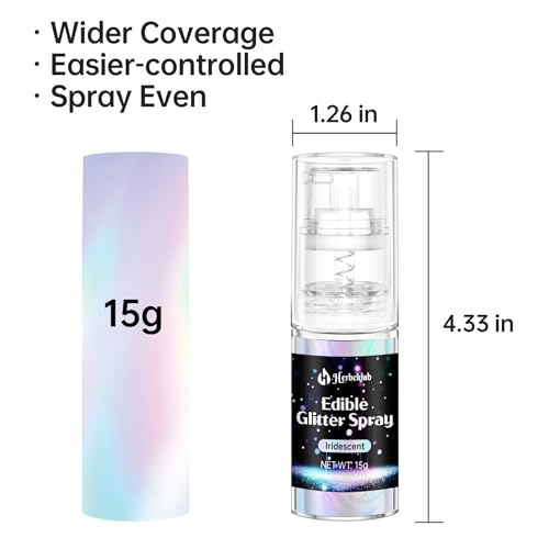 Iridescent Edible Glitter