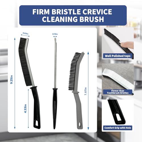 Crevice Cleaning Brush (3 Count)