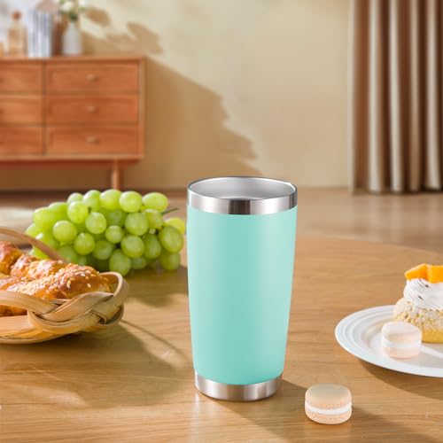 20 oz Tumblers Bulk Stainless Steel Tumbler with Lid (12 Count)