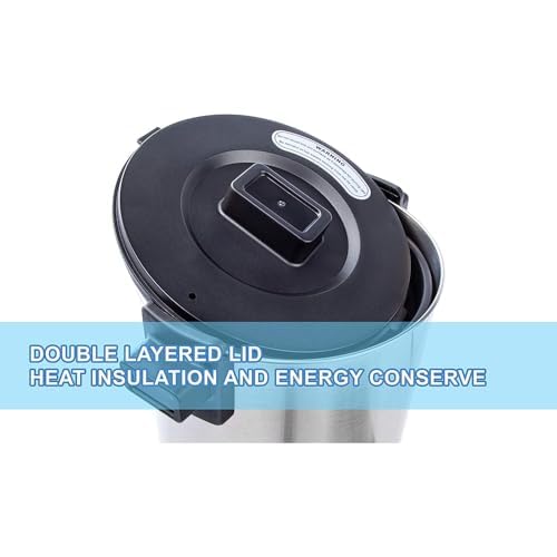 SR CP Commercial Grade Stainless Steel Percolate Coffee Maker Hot Water Urn for Catering