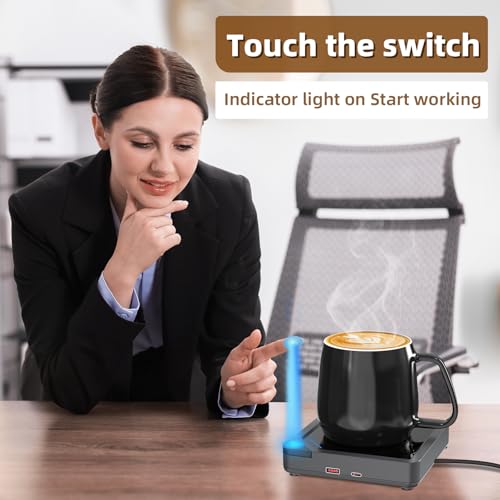 Coffee Mug Warmer with 2 USB Charging Ports